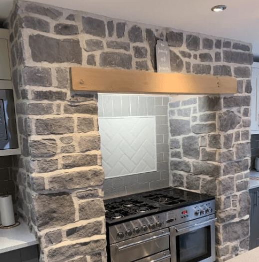 Stone Veneer In The Kitchen