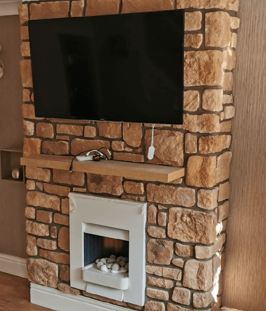 Creative Ideas For Stone Cladding In The Bedroom