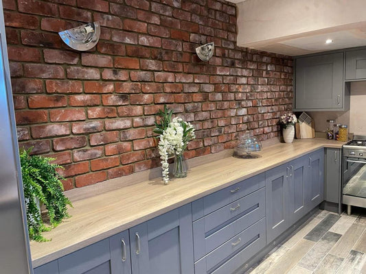 Red Brick Slips Vs Tiles