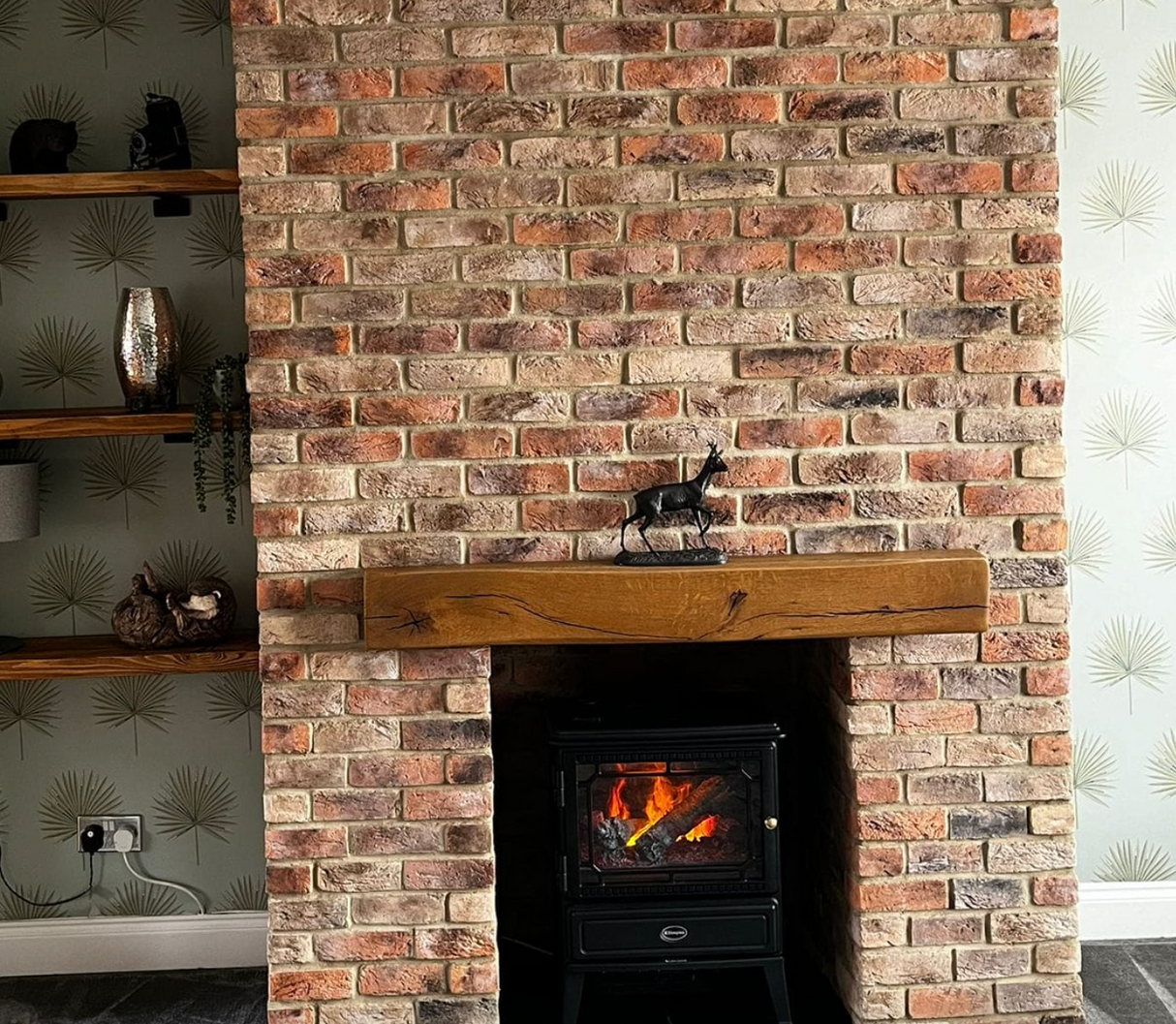 Brick Slips | Rustic Mayfair Blend | Mixed Brick Slip Tiles