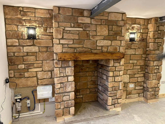Fireplace Stone Cladding