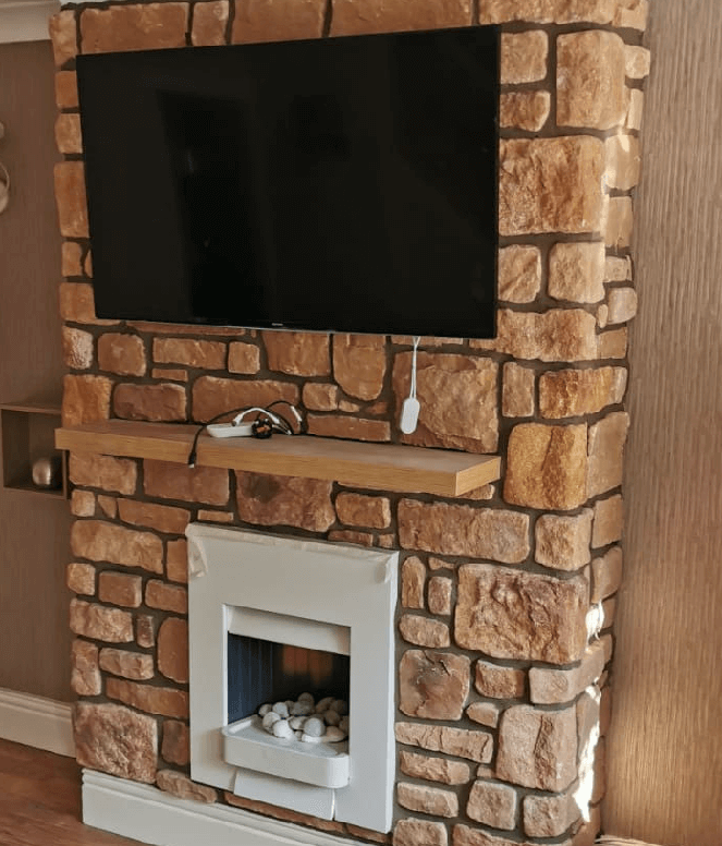 Creative Ideas For Stone Cladding In The Bedroom