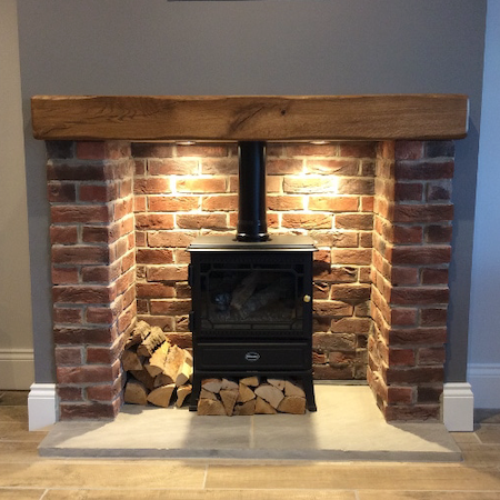 Keeping Your Fireplace Brick Slips Clean!