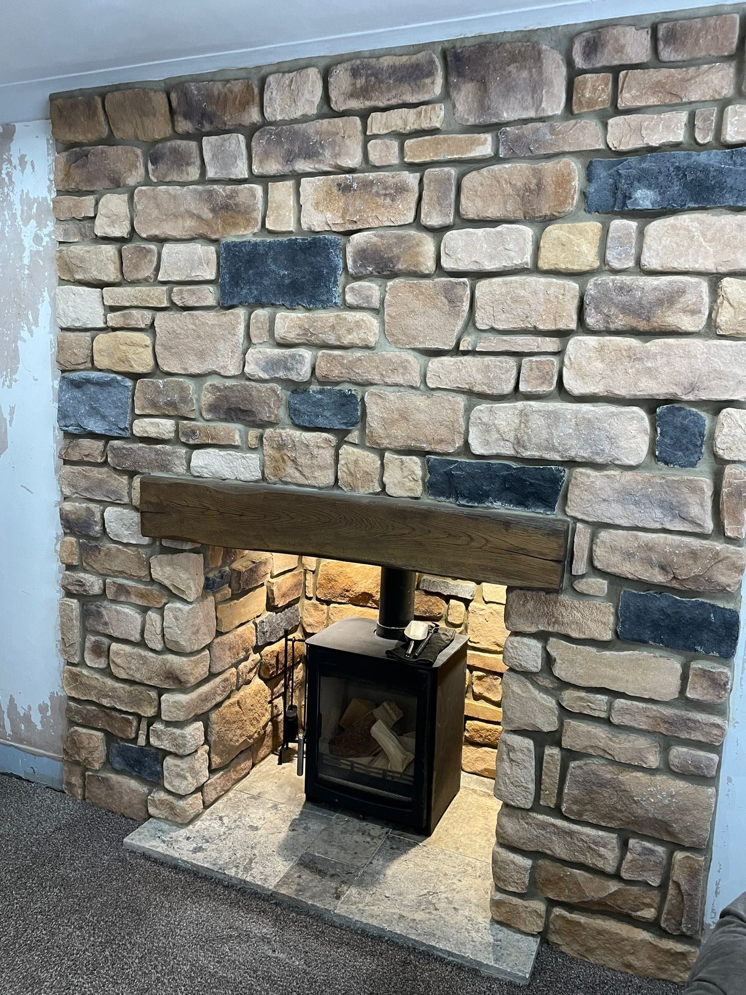 The Impact Stone Cladding Has on Creating a Feature Fireplace