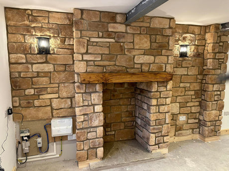 Choosing Stone Cladding for Fireplaces in Open-Plan Living Spaces