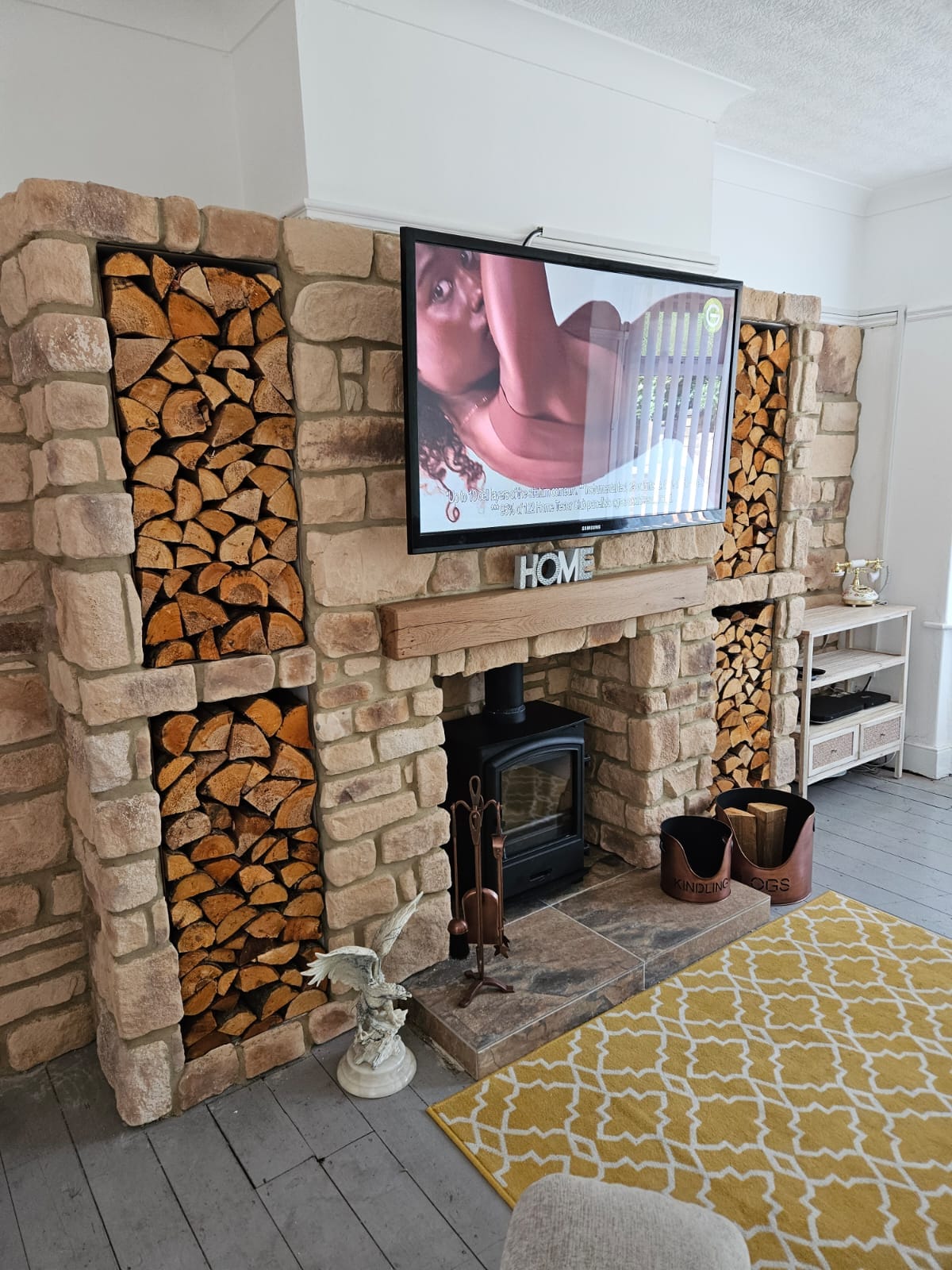 Creating A Feature Wall With Stone Cladding
