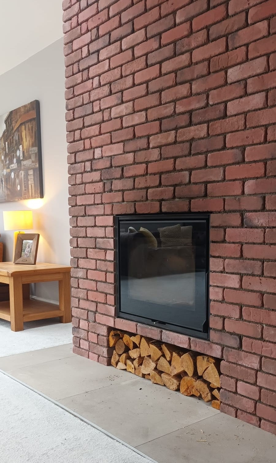 Do Fireplace Brick Slips Hold Their Heat?