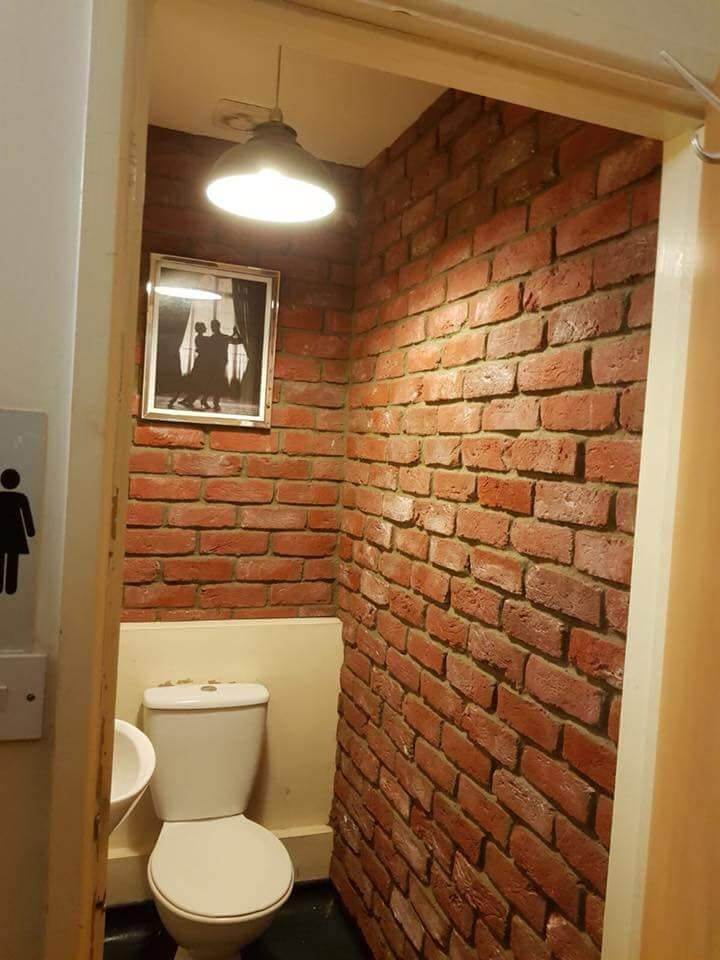 Forget That Feature Wall And Use Bathroom Brick Tiles!