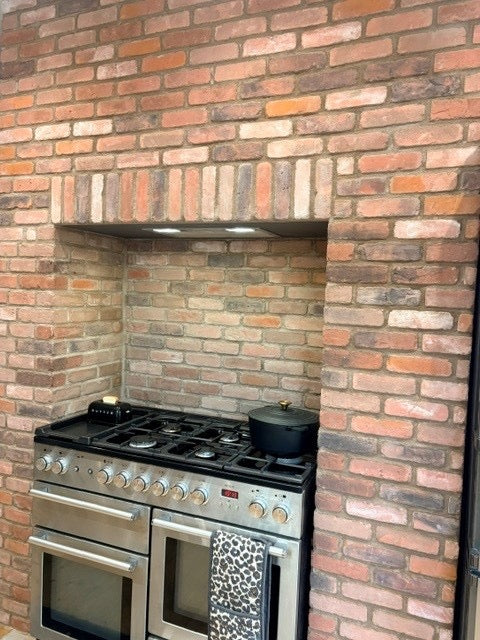 Castle Blend Brick Slips | Brick Tiles