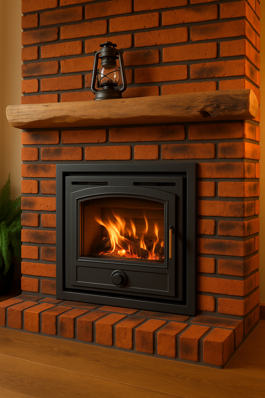Victorian Aged Orange Brick Slips | Brick Tiles