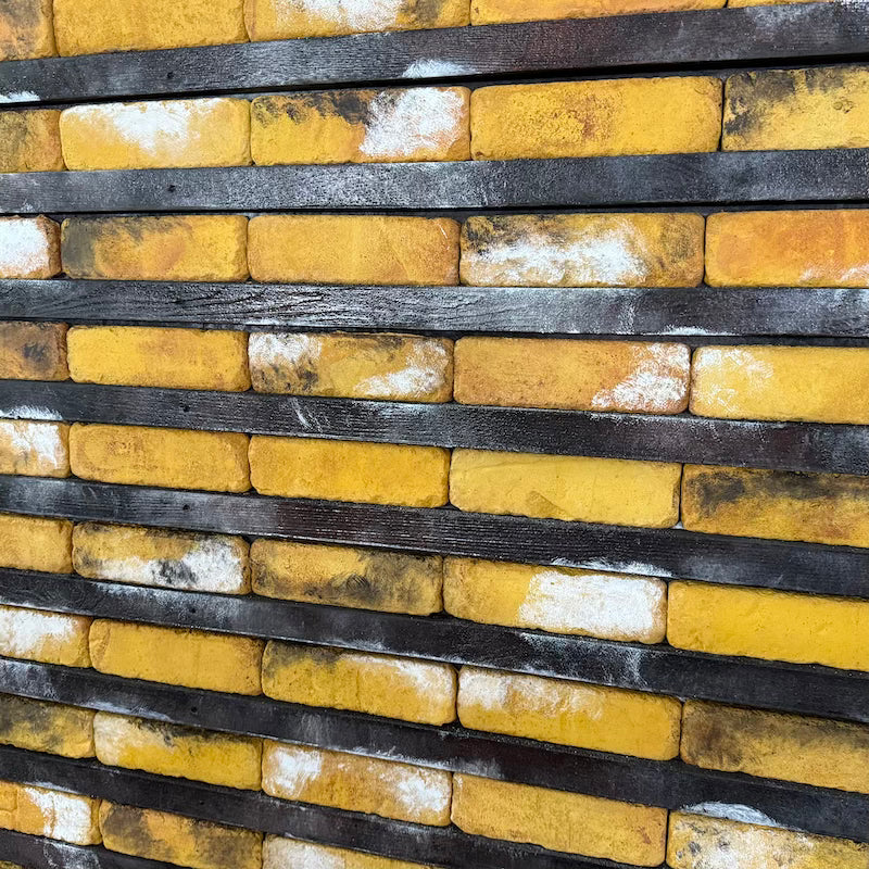 London Weathered Yellow Brick Slips | Brick Tiles