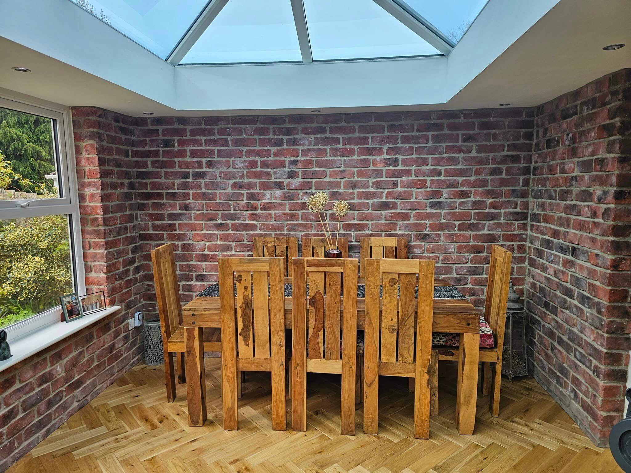 Brick Slips – Rustic Cottage Red Blend – Brick Slip Tiles – product image 7