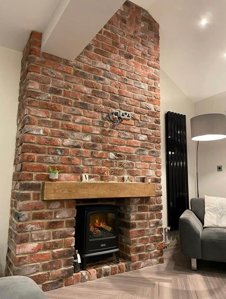 Castle Blend Brick Slips – Brick Tiles – product image 2