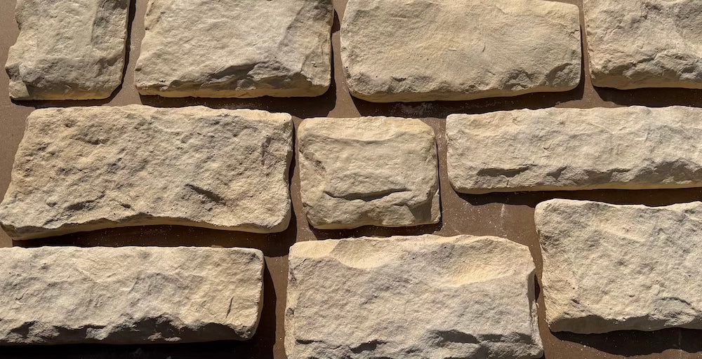 Stone Cladding - Cream Blend - Stone Slips