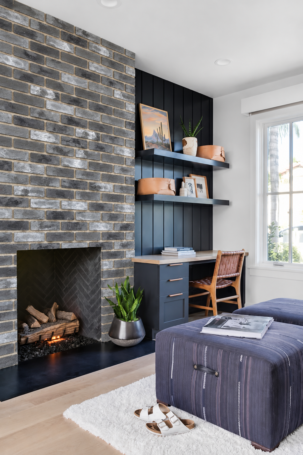 Weathered Grey Brick Slips | Brick Tiles