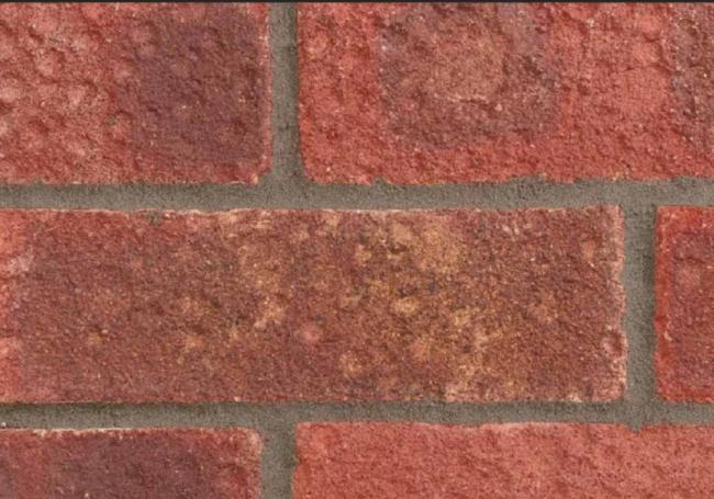 Natural brick slip mortar colour