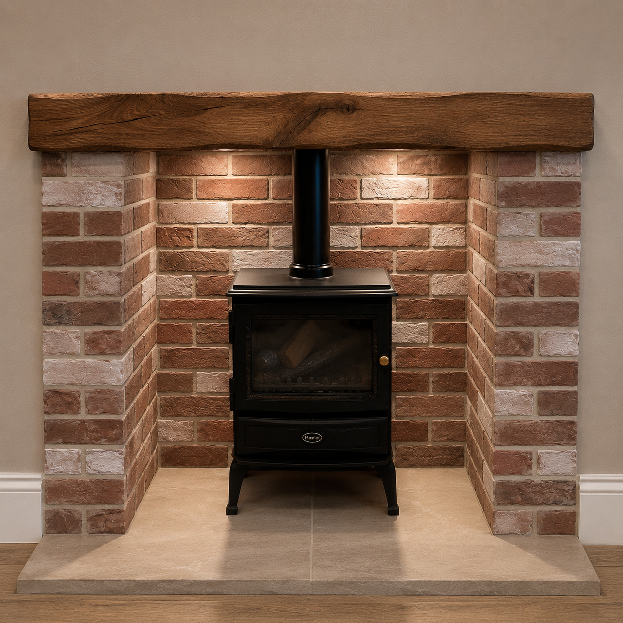 Rustic Brown Brick Slips – Brick Tiles – product image