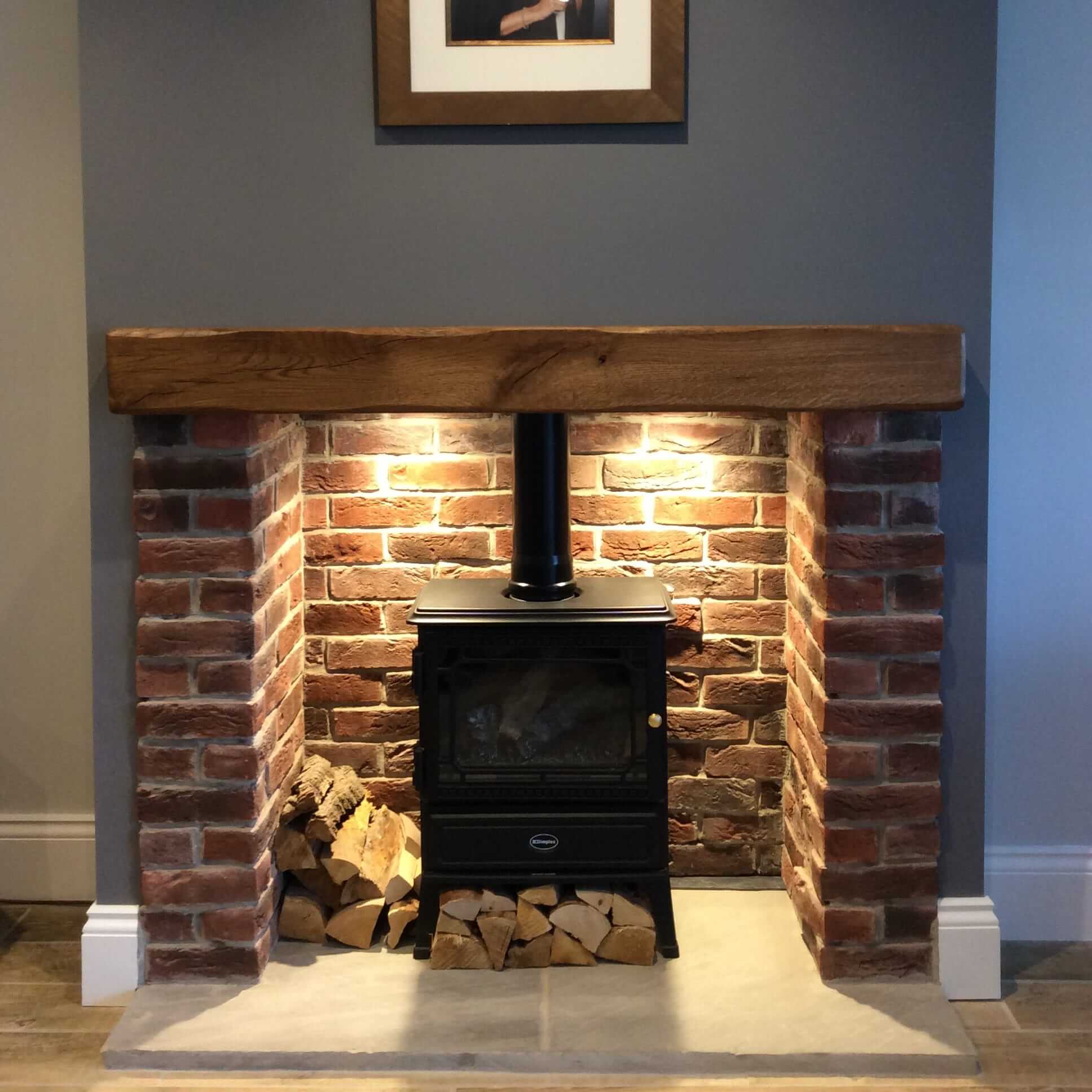 Rustic Red Brick Slips – Brick Tiles – product image