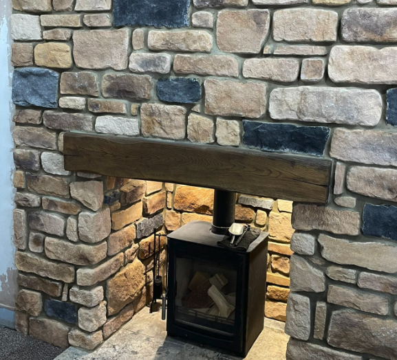 Stone-Cladding-For-fireplace