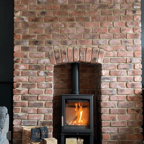 Castle Blend Fireplace Brick Slips