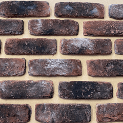 Rustic brick slips