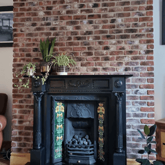 Rustic antique red brick slips brick tiles